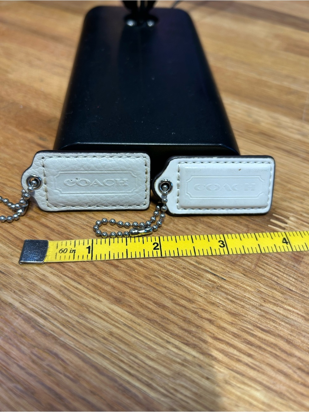 COACH  Leather Hangtags